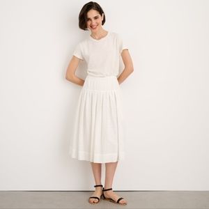 Alex Mill Eyelet Midi Skirt Size Small